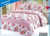 100%Cotton Flower Print Bedding Bed Cover (Quilt)
