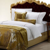 Egyptian Cotton Embroidered Hotel Collection Duvet Cover Set Bedding Set