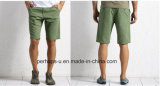 Cool Mens Army Green Cotton Shorts