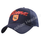 (LR14002) Racing Sports Custom Cotton Heavy Embroidery Hat Cap