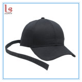 Wholesale Logo Print Black Long Strap Youth Boys Baseball Caps Dad Hats
