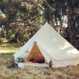 Luxury Safari Canvas Glamping Bell Tents for UK