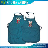 Best Selling Logo Embroidery Promotional Kitchen Aprons (M-NF30F19001)