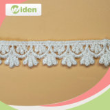 Soft White Polyester African Chemical Lace