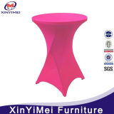 Saleable Colorful Spandex Home Cocktail Table Cloth for Event Party From China