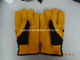 Winter Glove-Safety Glove-Work Glove-Cow Leather Glove-Leather Working Glove