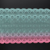 Bi-Color Swiss Voile Lace Fabric
