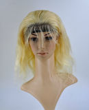 Blonde Human Hair Frontl Lace Wig with Baby Hair (Body Wave)