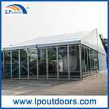 Outdoor Large Glass Panel with Door Exhibition Tent for Event