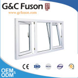 Aluminium Frame Glass Outward Opening Windows with Mosquito Net
