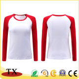 Hot Selling Cotton Women's T-Shirts with Customized Logo