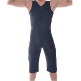 Front Zip Design Body Shaper Trimmer Slimming Suit Neoprene