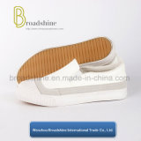 Popular White Footwear Lady Shoe with Rubber Sole