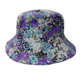 Bucket Hat with Floral Fabric (BT072)