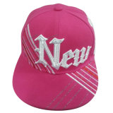 Hot Pink Custom Baseball Cap with Raised Logo (GJFP1766)