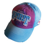 2 Tone Washed Baseball Cap in Nice Color Gjwd1735f