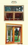 Awning Window Different Grille Designs, High Quality Solid Oak/Teak/Pine Aluminum Awning Window for High End House