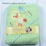 High Quality of Cotton Baby Hooded Bath Towel Poncho