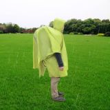 Fashion Durable Lightweight Polyester PVC Rain Coat