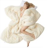Soft Down Alternative Polyester Comforter / Duvet / Quilt for All Season