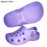Purple Color Soft Man Clogs, Classic Design EVA Clogs Shoes