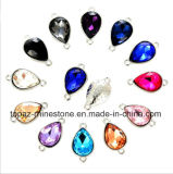 Fashion Necklace Drop 10*14mm Women Diamond Crystal Rhinestone Charm Ladies Jewelry Rhinestone for Beauty Costume