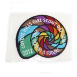 Manufacturer Wholesale Snail Self-Adhesive Custom Embroidery Patch