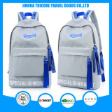 2016 Popular New Design Grey Student Backpack Large Space