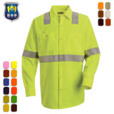 New Design Bright Colored Mens Shirts Work Uniform Shirts