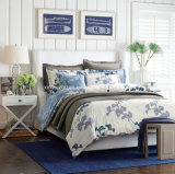 Textile 100% Cotton High Quality Bedding Set for Home/Hotel Comforter Duvet Cover Bedding Set (bluish violet)