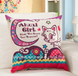 Specifical Design Fashionable Printed 100% Cotton Cushion