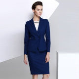 Ladies Wool or Ployester Elegant Business Women Skirt Suit