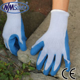 Nmsafety 10g Polyester Shell Construction Latex Coated Working Gloves
