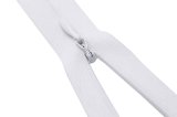 Invisible Zipper Made in Nylon, White Teeth and Tape/Drop Puller/Top Quality