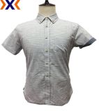 Yarn Dyed Slub Fab for Men Shirts Woven W/ Single Pkt