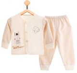100% Cotton Newborn Underwear Long Sleeve Pants Two Sets Baby Clothing