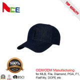 OEM Fashion Promotional Denim Jeans Embroidered Baseball Cap with Zipper