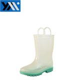 PVC Transparents Injection Waterprrof Footwear Baby Shoes