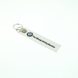Custom Remove Before Flight Embroidery Keychain