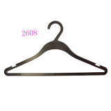 Wholesale Cheap Price with Notches No Slip Thin Plastic Hangers for Clothes Packing