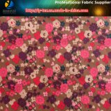 290t Polyester Taffeta Fabric, Floral Printed Jacket Fabric for Coat