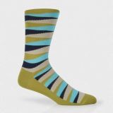 Colorful Wave Design for Women Dress Sock