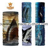 Wholesale Hair Accessories Custom Fish Printing Polyester Bandana Tubular Headwear