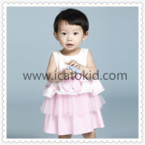Children Clothing Sleeveless Lovely Cute Fashion Kids Clothes Tulle Dress for Baby Girl