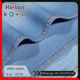 Stock Lots 100% Cotton Denim Fabric 4oz Jeans Fabric