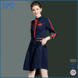 New Design Embroidery Casual Women Dress