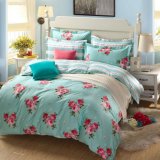Textile 100% Cotton High Quality Bedding Set for Home/Hotel Comforter Duvet Cover Bedding Set