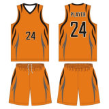 Custom Sublimated Basketball Jersey Sportswear with Mesh Fabric