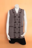 Gn1630 Knitted Cardigan Waistcoat / Yak Wool Waistcoat/Cashmere Waistcoat