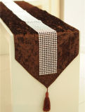 Hand-Sewing Diamond-Tape Table Runner Decorative Table Flag (YTR-04)